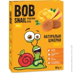 Bob Snail Конфеты натуральные манговые 60 г