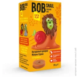 Конфеты Bob Snail Яблоко-Груша и игрушка (4820219342748)