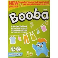 Стиральный порошок Booba Universal Биоразлагаемый с активным кислородом 350 г (4820187580012)