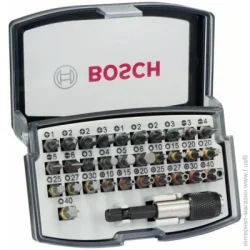 Бита Bosch Набор бит Extra Hard с цветовой кодировкой 32 шт (2607017319)