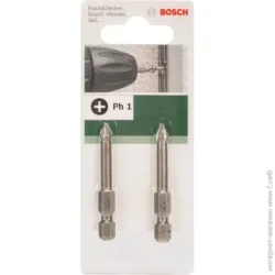 Bosch Бита PH1x49 мм 2 шт.