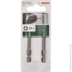 Bosch Біта PZ1x49 мм 2 шт.