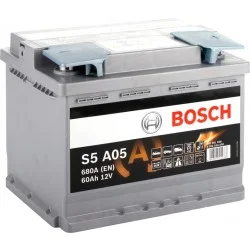 Автомобільний акумулятор Bosch S5 60аг 680А (0092S5A050)