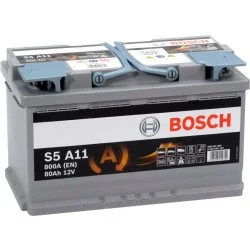 Автомобильный аккумулятор Bosch S5 80Ач 800А (0092S5A110)