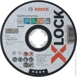 Отрезной диск Bosch Круг отрезной X-LOCK Multi 125x1,6x22,2 мм 2.608.619.270