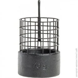 Годівниця для риболовлі Brain Куля M фарбована (ц.: Чорний) 40g (1858.24.61)