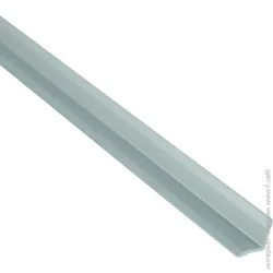 Braz Line Куточок алюмінієвий 10x10x2700 мм сріблястий