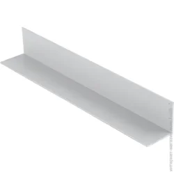 Braz Line Кутник алюмінієвий 15x25x1,5 мм 2000 мм анодований