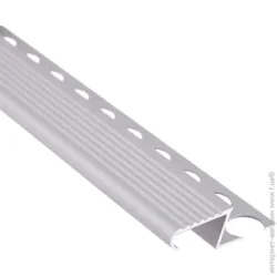 Порожек Braz Line Лестничный профиль рифленый 41,5х2700 мм серебро BLB-5409-10-0115-К.27