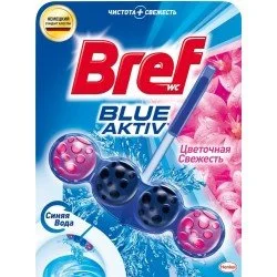 Средство для туалета Bref Сила-Актив. Цветочная свежесть 50г (9000101028577)