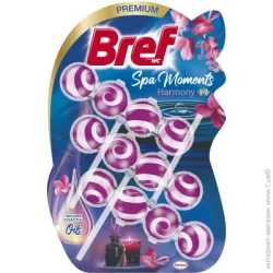 Засіб для унітазу Bref Блок із засобом для чищення Spa Moments Гармонія Тріопак 2913592