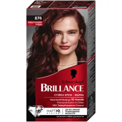 Фарба Brillance №876 вишуканий рубін 160 мл
