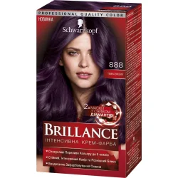 Крем-фарба для волосся Brillance №888 темна вишня 142,5 мл