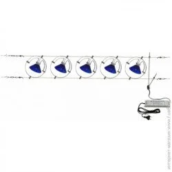 Brille Струнный светильник HTL-83/5 BLUE (176270)