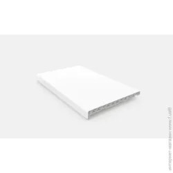 Brilliant Подоконник 1300х200х20 мм белый ПВХ