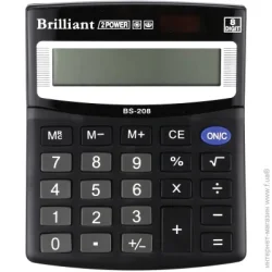 Калькулятор BS-208 профессиональный BRILLIANT