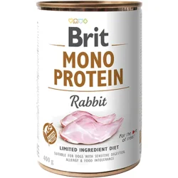 Консерви Brit Консерва Mono Protein з кроликом, для собак, 400г