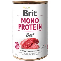 Консерви Brit Консерва Mono Protein з яловичиною, 400г, для собак
