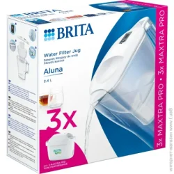 Фильтр для воды Фильтр для воды Brita Aluna MXpro білий +  3 картриджа (1053054)