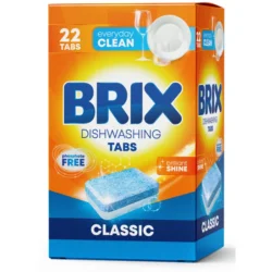 Таблетки для посудомийних машин Brix Classic 22 шт (4820207100879)