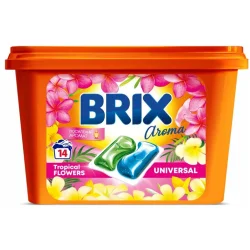 Капсули для прання Brix Universal Aroma 14 шт (4820207100916)