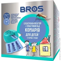 Отпугиватель Bros Фумигатор +  пластини 10 шт.