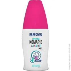 Отпугиватель Bros Спрей от комаров для детей 50 мл