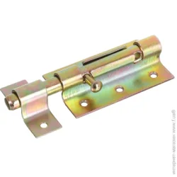 Bruno Шпінгалет накладної 5-100 нікель / біхромат