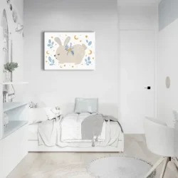 Brushme Картина на холсте Зайчонок во сне 30x40 см FNK0121518
