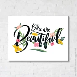 Brushme Постер Beautiful 50x65 см