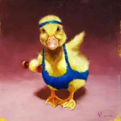 Brushme Картина на холсте Новогоднее решение ©Lucia Heffernan 40x40 см CN53302M