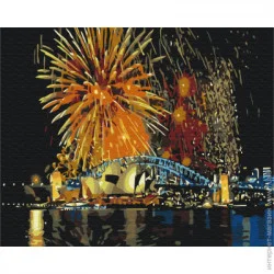 Brushme Картина по номерам Сидней празднует PBS52261 40х50 см