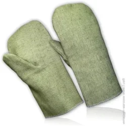 Перчатки Bspka Рукавицы брезентовые BSPK огнеупорные двойной наладонник с покрытием брезент XL (10) Б222