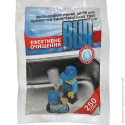 BUR Засіб для прочищення труб 250 г