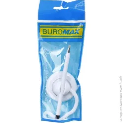 Buromax Ручка шариковая 0,7 мм синяя на подставке (BM.8140-01)