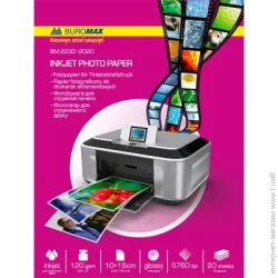 Buromax Фотопапір глянсовий 10x15 см 200 г/м 20 аркушів
