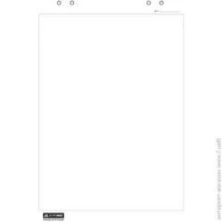 Бумага для заметок Buromax Блок бумаги для флипчартов без линования 64х90 см 10 листов BM.2294-00