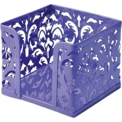 Лоток для бумаги Buromax Barocco 80x100x100мм, фиолетовый (BM.6216-07)