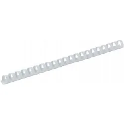 Аксесуар для біндеров Buromax BM.0502-12 10мм, білий, 100шт.