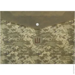 Папка-конверт A4 Buromax Папка-конверт MILITARY А4 зеленый BM.3943-04 зеленый