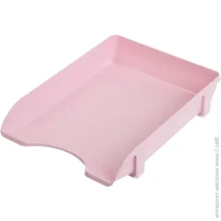 Buromax Лоток для паперу PASTEL рожевий BM.6354-10