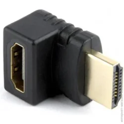 Перехідник Адаптер Cablexpert (A-HDMI270-FML) HDMI-HDMI, кут 270 градусів, чорний