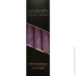 Candlesbio Набор свечей WP06 20/180 лавандовый 3 шт.