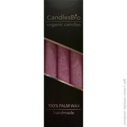 Candlesbio Набор свечей WP07 20/180 сиреневый 3 шт.