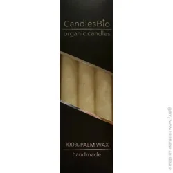 Candlesbio Набор свечей WP08 20/180 шампань 3 шт.