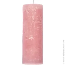 Candy Light Свеча Цилиндр персиковый С07*20/1-2.2