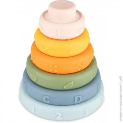 Canpol babies Игрушка пирамидка тактильная развивающая (79/103)
