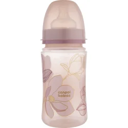Пляшечка для годування Canpol Babies Пляшка дитяча Easystart GOLD рожева 240 мл