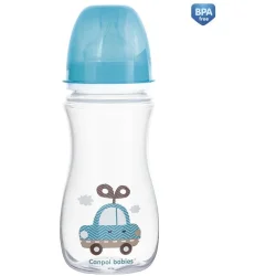 Бутылочка для кормления Canpol Babies Бутылка Easystart-Toys 300 мл синяя машина