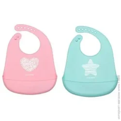 Нагрудник (слюнявчик) Canpol Babies Нагрудник детский Pastel голубой 74/024_blu